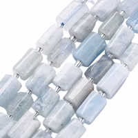 Akvamarin liten cylinder, 1 st