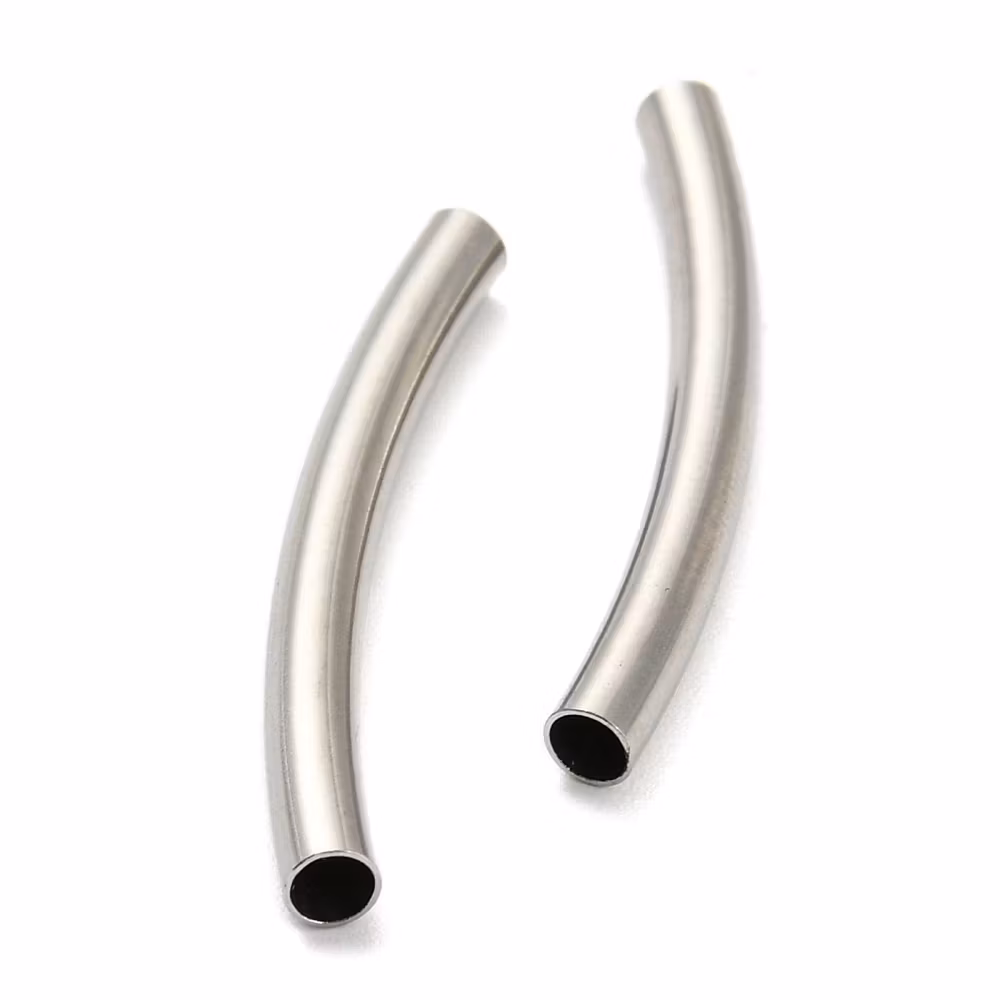 Rostfritt stål tuber, 5 st