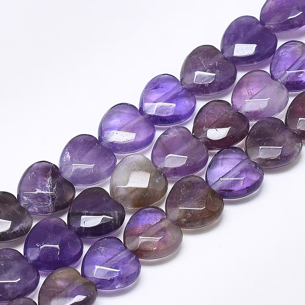 Ametist hjärta 10x10 mm, 1 st