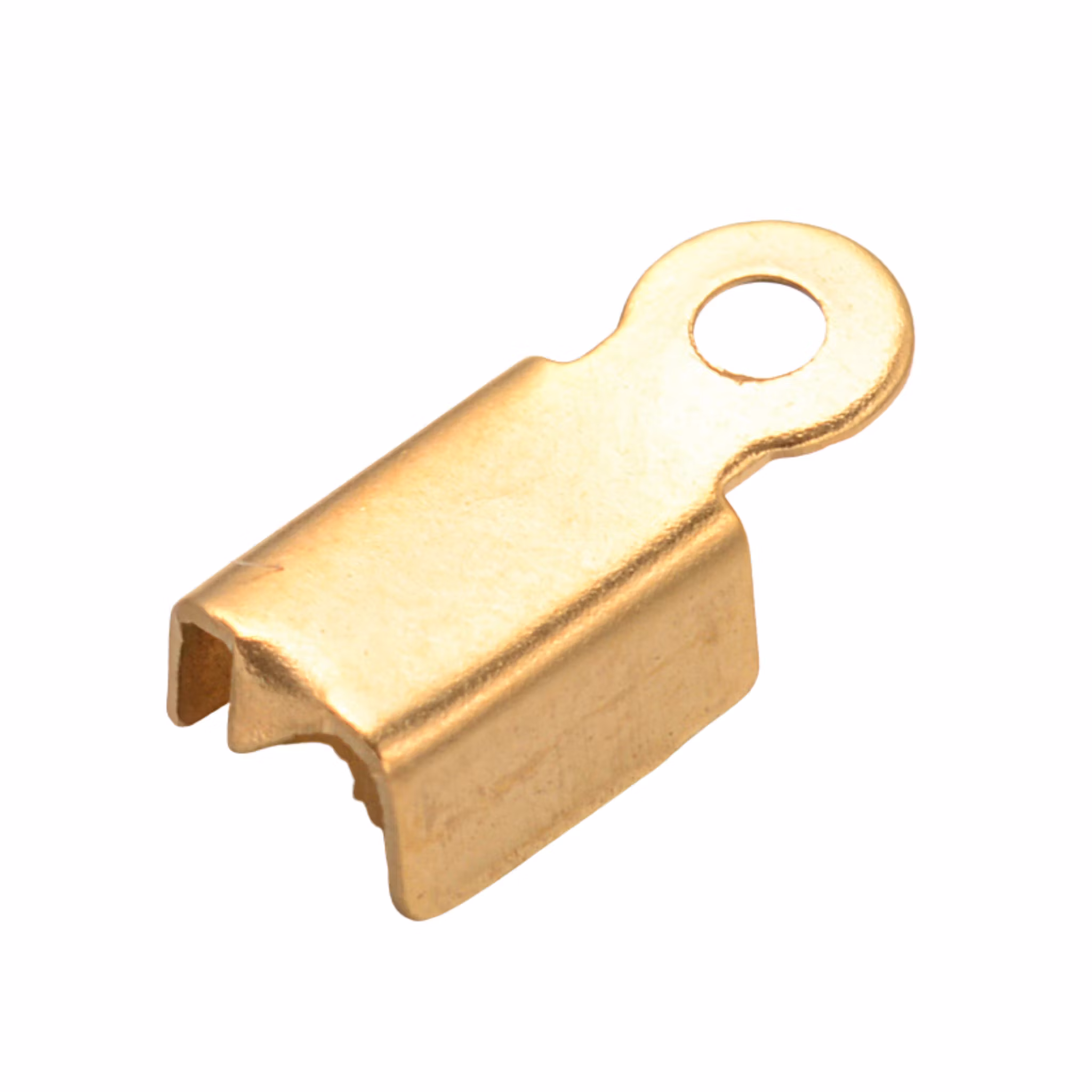 Guldfärgat rostfritt stål fästen 3 mm med PVD plätering, ca 50 st