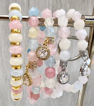 Guldfärgad hanger cubic zirconia, 1 st