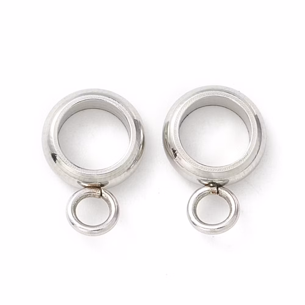 Rostfritt stål smala hangers, 10 st