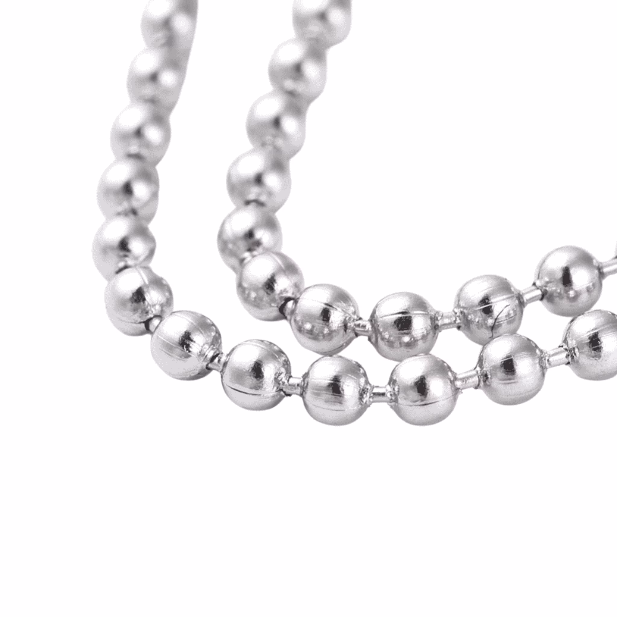 Rostfritt stål kulkedja 1.5 mm, 5 m