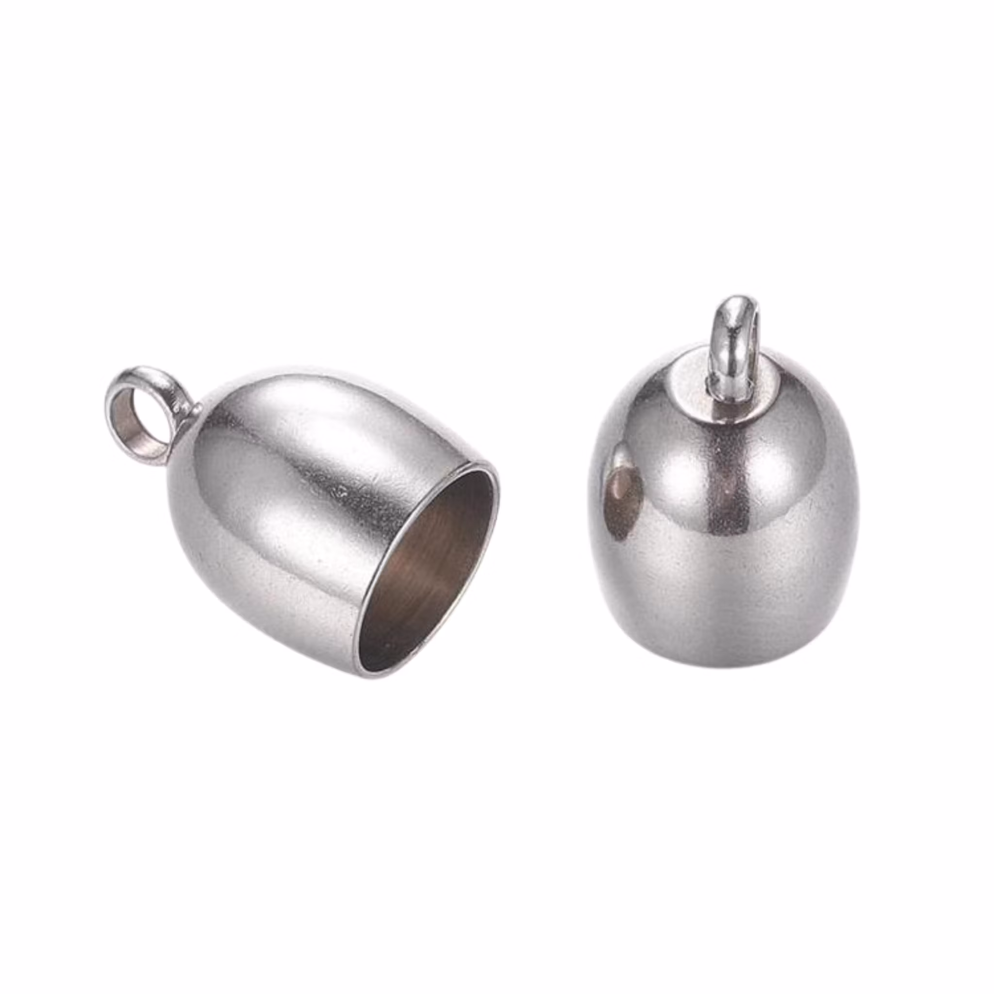 Rostfritt stål kåpa 14 mm, 1 st