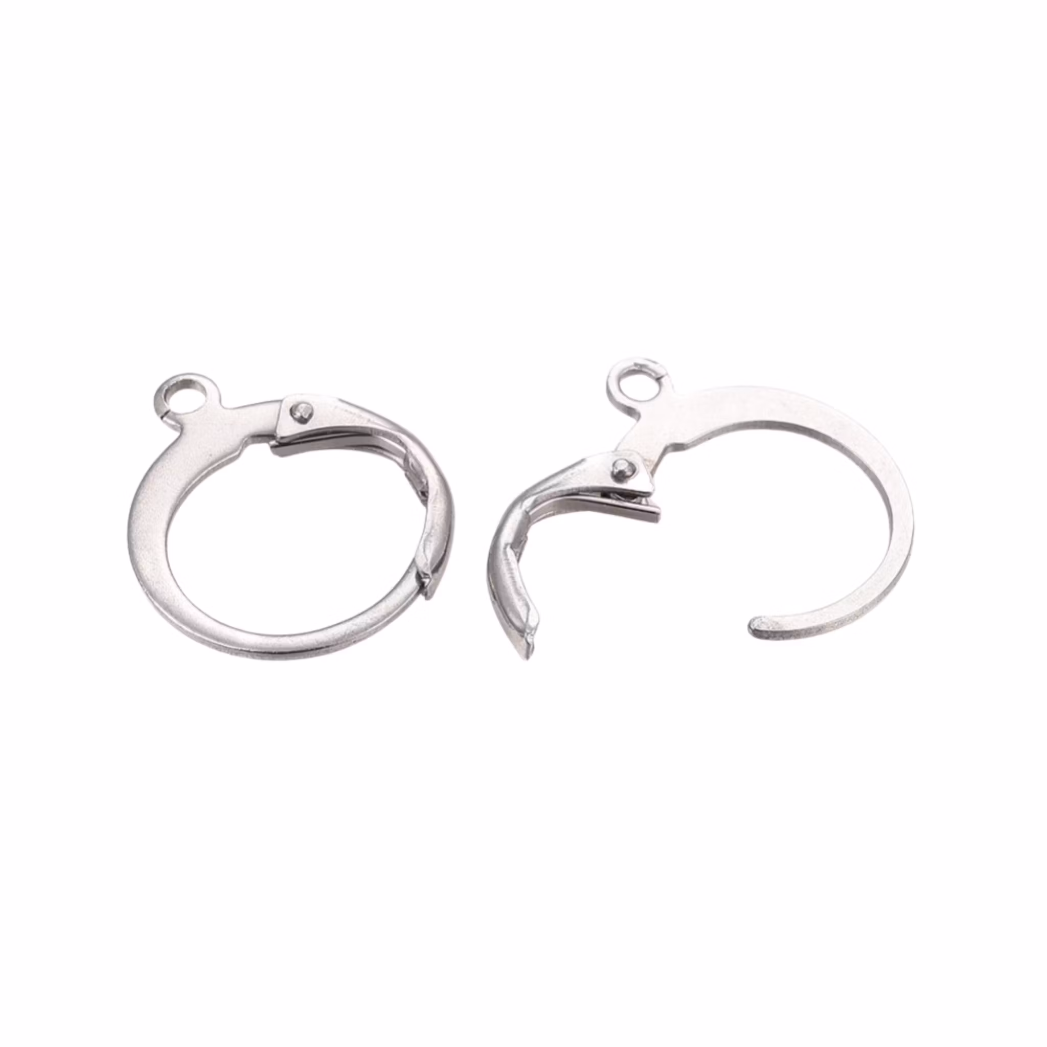 Kirurgiskt stål runda brisyrer, 50 st