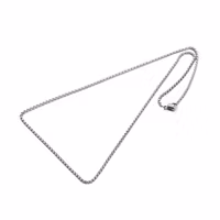 Rostfritt stål boxkedja med klolås 45 cm, 1 st