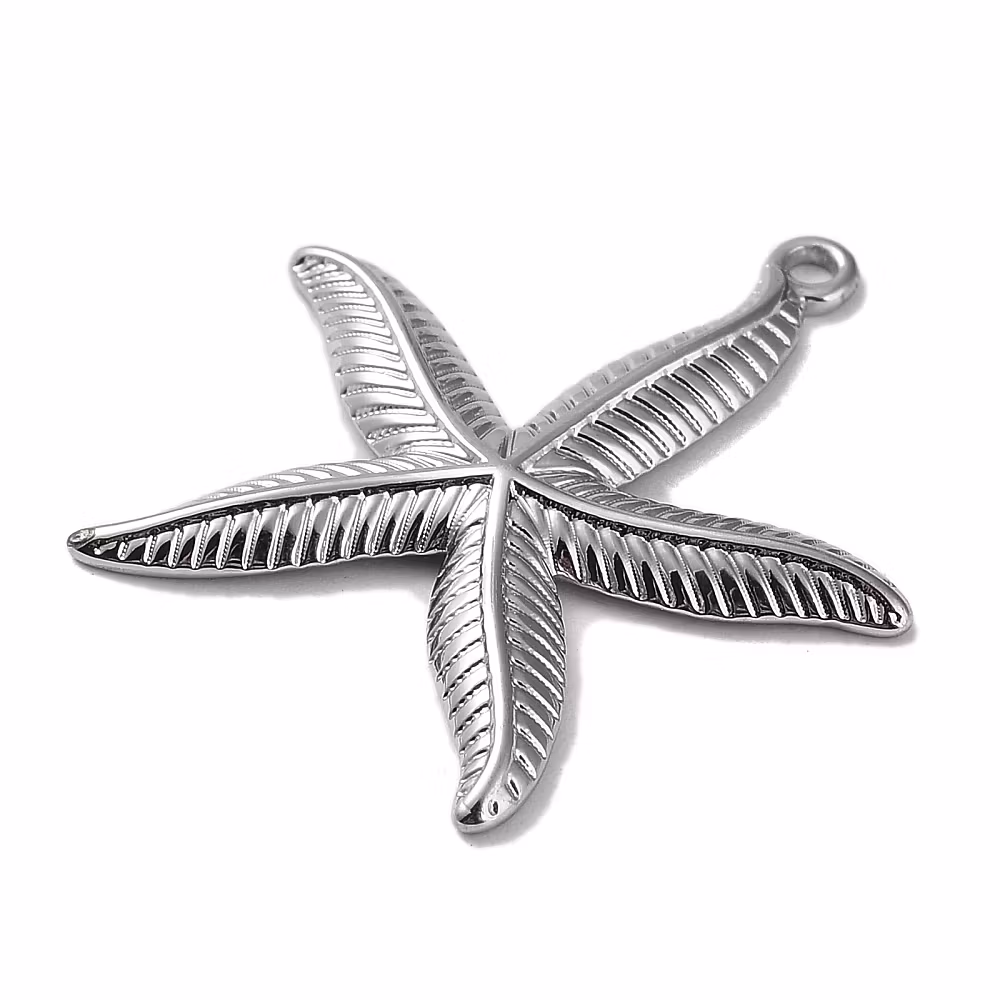 Rostfritt stål hänge sjöstjärna