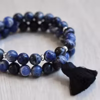 Sodalit 8 mm, 1 sträng