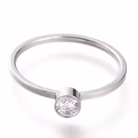 REA: Rostfritt stål tunn ring