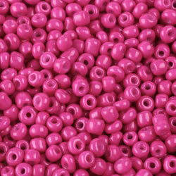 Seed beads 4 mm cerise, 2500 st