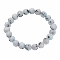 Armband Kiwi/Sesam jaspis 8 mm