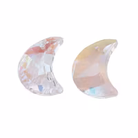 Facetterat glashänge måne, 1 st