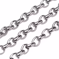 REA: Rostfritt stål kedja 4x3 mm, 1 m