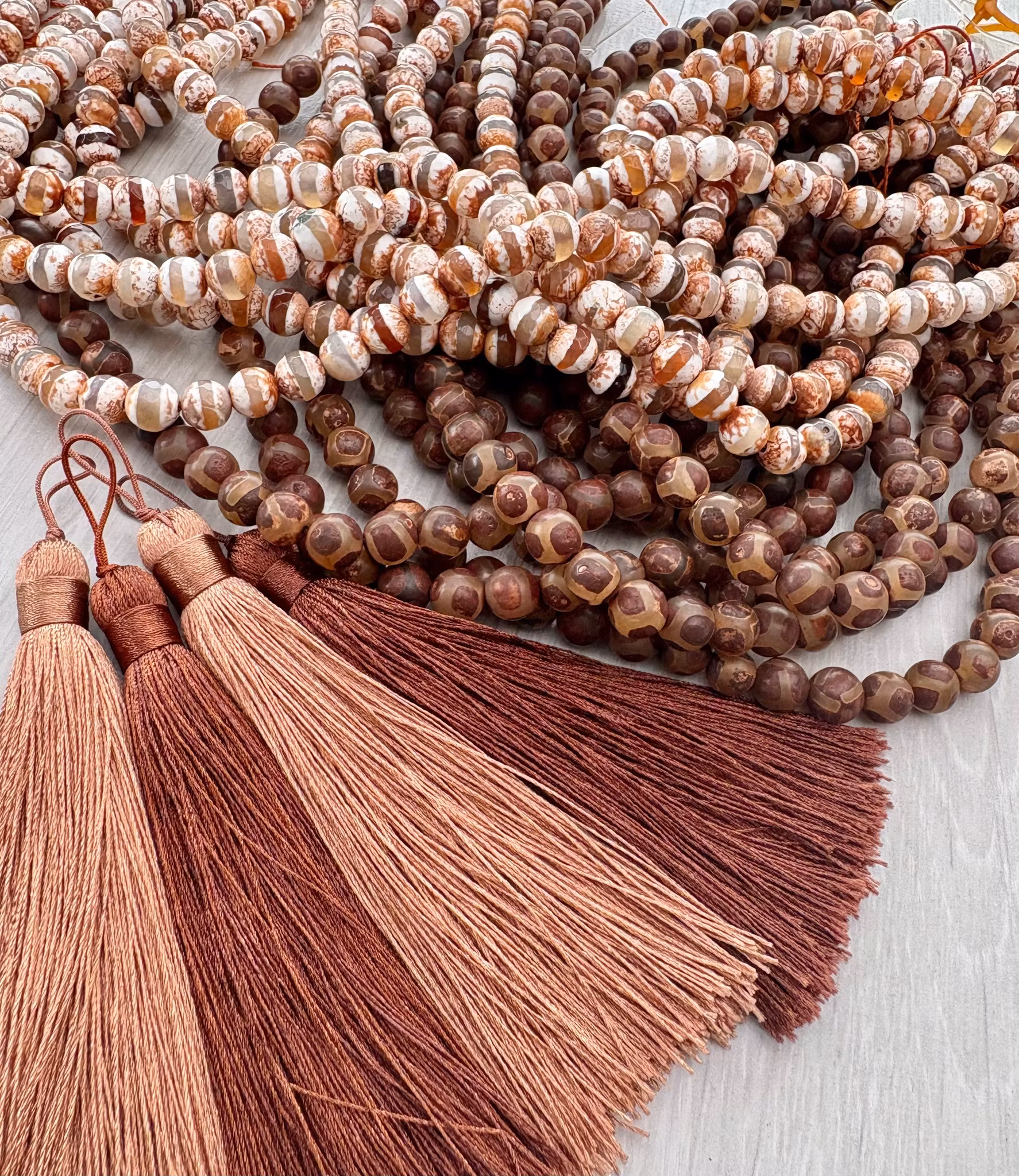 Nylontofs 105 mm beige/rosa, 1 st