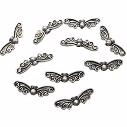 REA: Antikfärgade änglavingar sirliga, 10 st