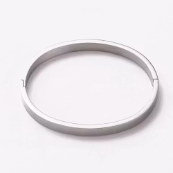 REA: Rostfritt stål Bangle, 1 st