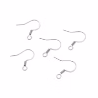 Kirurgiskt stål öronkrokar, ca 100 st