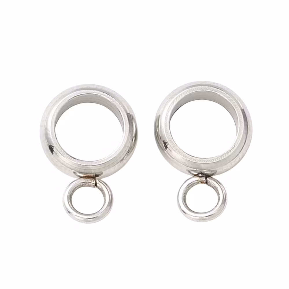 Rostfritt stål smala hangers, 10 st