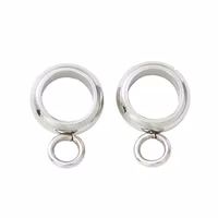 Rostfritt stål smala hangers, 10 st