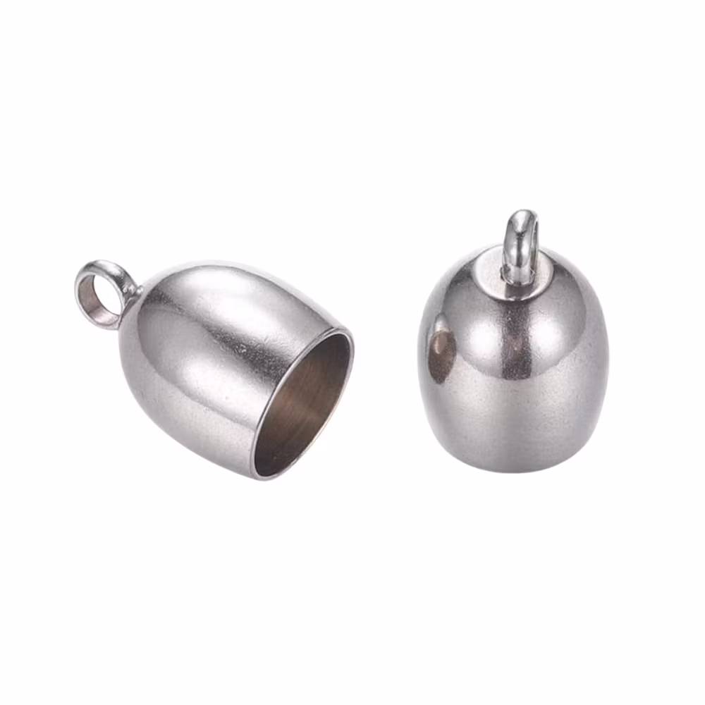 Rostfritt stål kåpa 14 mm, 1 st