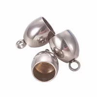 Rostfritt stål kåpa 14 mm, 1 st