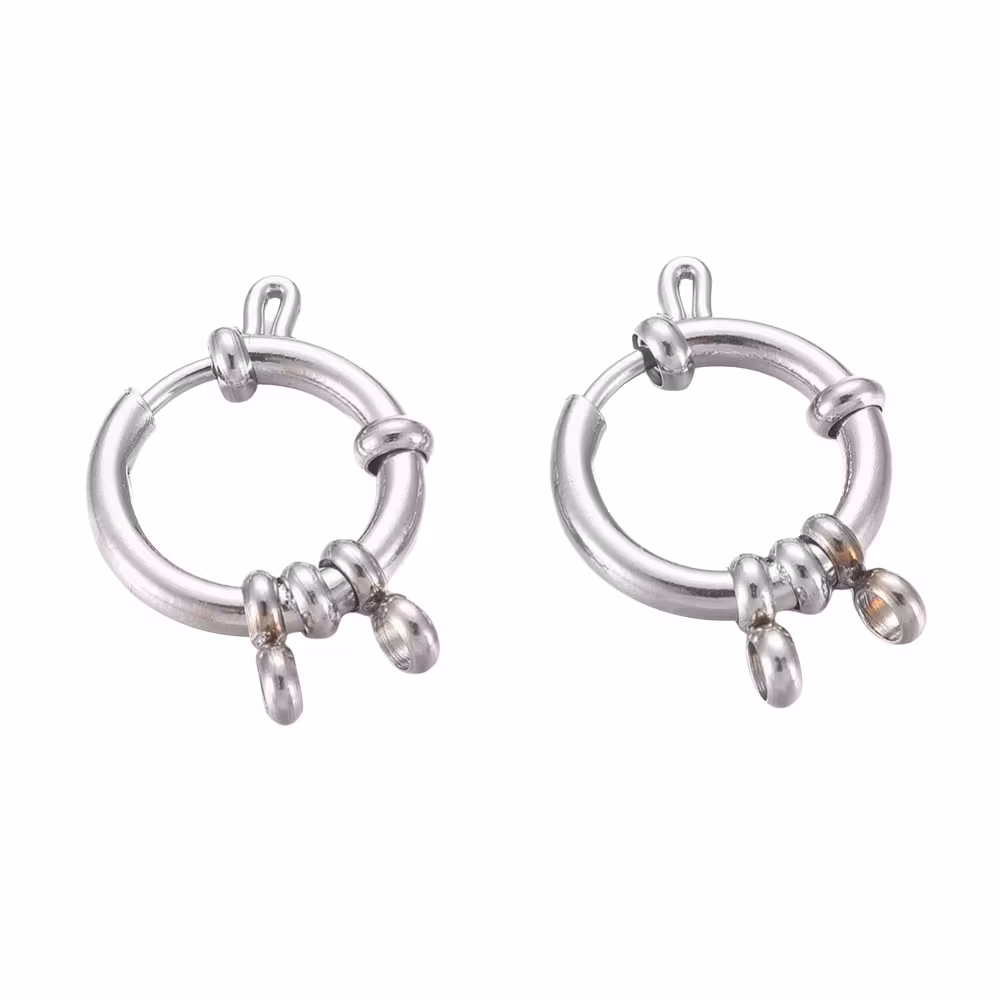 Rostfritt stål litet bojlås, 1 st