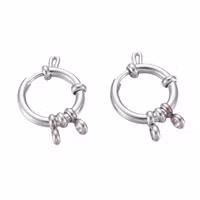 Rostfritt stål litet bojlås, 1 st