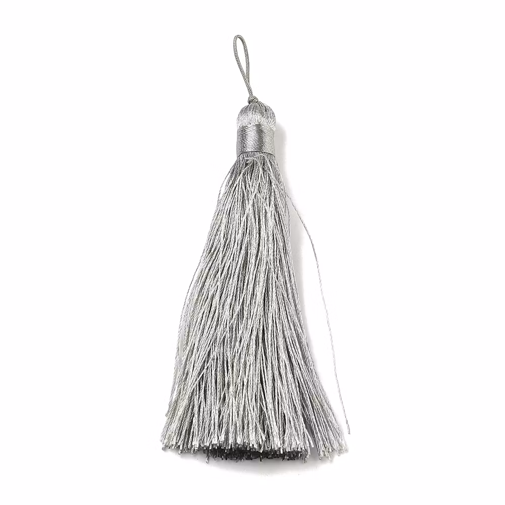 Nylontofs 105 mm ljusgrå, 1 st