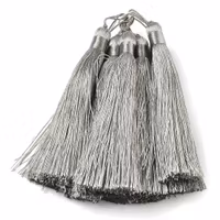 Nylontofs 105 mm ljusgrå, 1 st