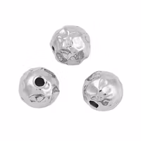 Kirurgiskt stål hamrad pärla 10 mm, 1 st