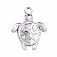 Rostfritt stål hänge sköldpadda