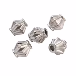 Rostfritt stål pärlor koner, 10 st