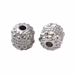 Rostfritt stål mönstrad cylinder, 1 st