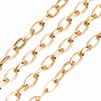 Rostfritt stål kedja 7 mm, 1 m