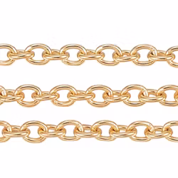 Kirurgiskt stål kedja 2.5x2 mm, 1 m