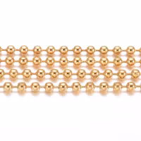 Rostfritt stål kulkedja 1.5 mm, 1 m