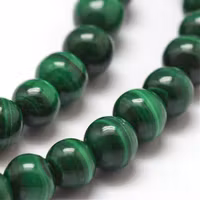 Malachite 3-4 mm, 1 strand