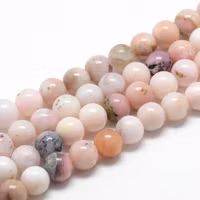 Pink Opal 4 mm, 1 strand