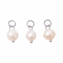 Rostfritt stål berlock sötvatten, 5 st