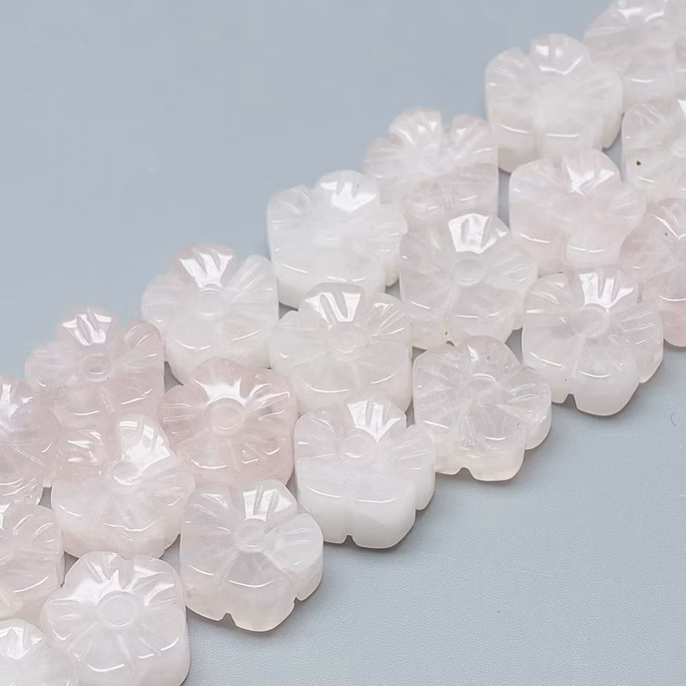 Rosenkvarts ljus blomma, 1 st