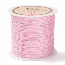 Nylontråd 0.8 mm rosa, 1 rulle