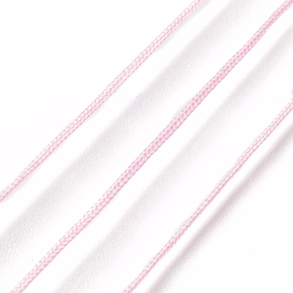 Nylontråd 0.8 mm rosa, 1 rulle