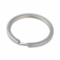 Stainless steel soldered rings 6 mm, approx. 20 pcs.