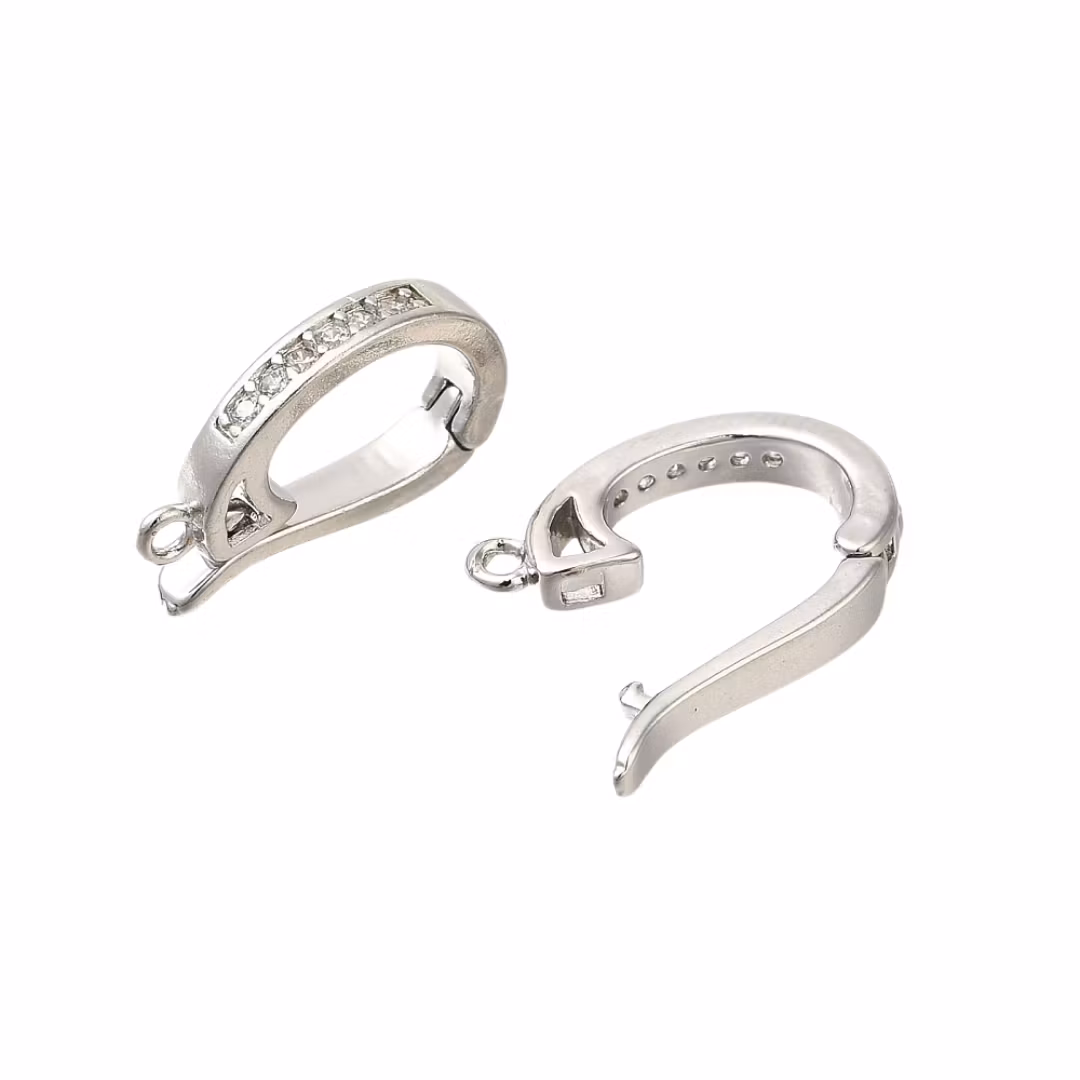 Antikfärgad enhancer/förkortare för hängen, 1 st