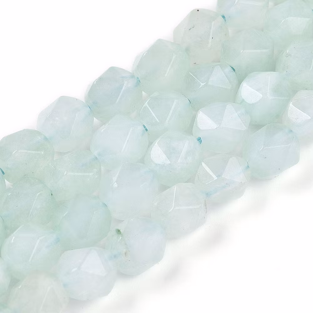 Jade 8 mm white, 1 strand
