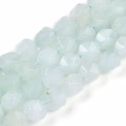 Jade 8 mm white, 1 strand