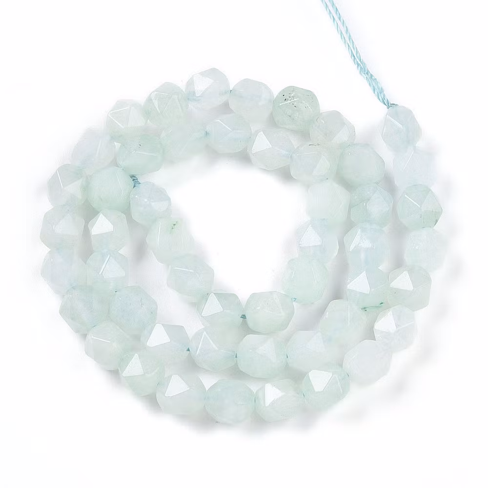 Jade 8 mm white, 1 strand