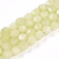 Jade 8 mm white, 1 strand