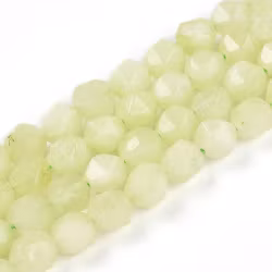Jade 8 mm white, 1 strand