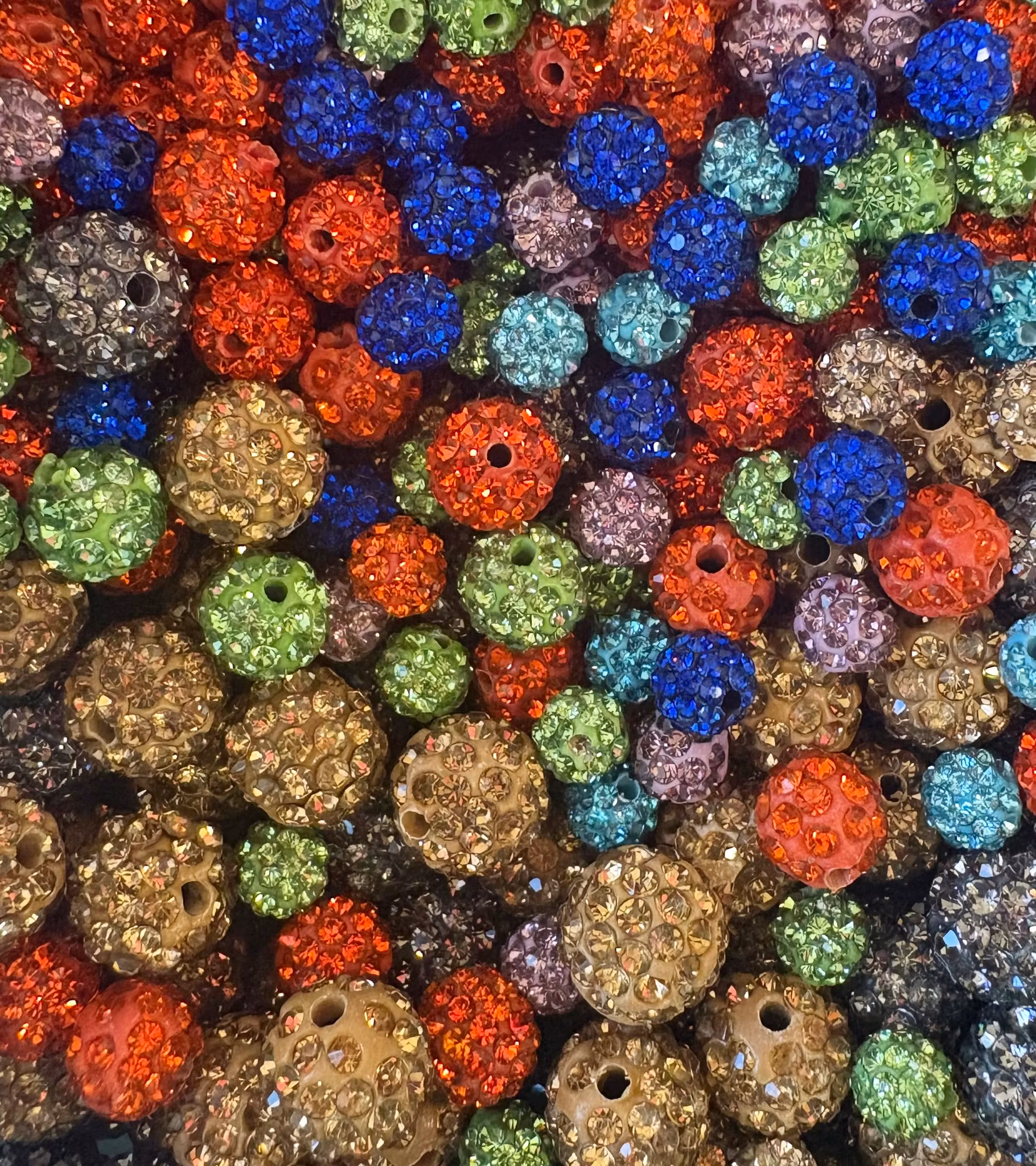 REA: Strasspärlor mix, 20 st